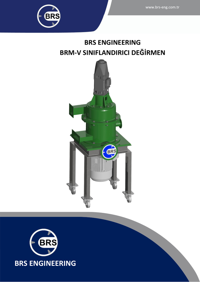 BRS BRM-V Classifier Mill Catalog